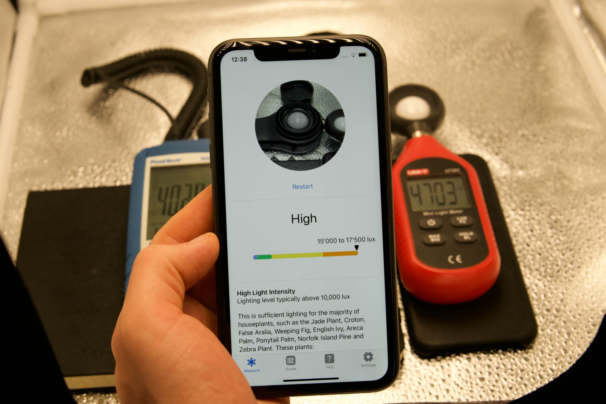 best light meter for plants