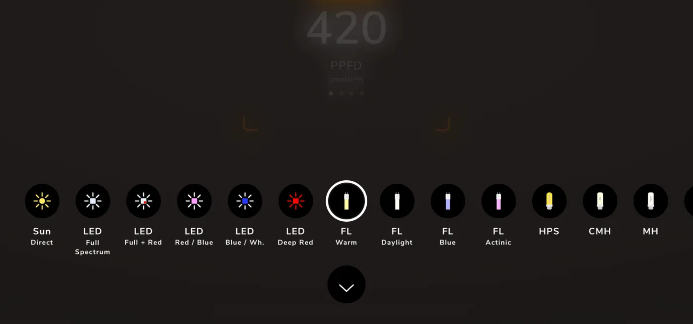 Choosing The Correct Light Source Setting
